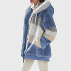 Women's Elegant Multicolor Warm Puffer Jacket – Casual Wear, Outdoor Activities