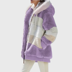 Women's Elegant Multicolor Warm Puffer Jacket – Casual Wear, Outdoor Activities
