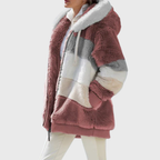 Women's Elegant Multicolor Warm Puffer Jacket – Casual Wear, Outdoor Activities