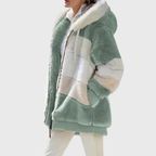 Women's Elegant Multicolor Warm Puffer Jacket – Casual Wear, Outdoor Activities