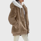 Women's Elegant Multicolor Warm Puffer Jacket – Casual Wear, Outdoor Activities