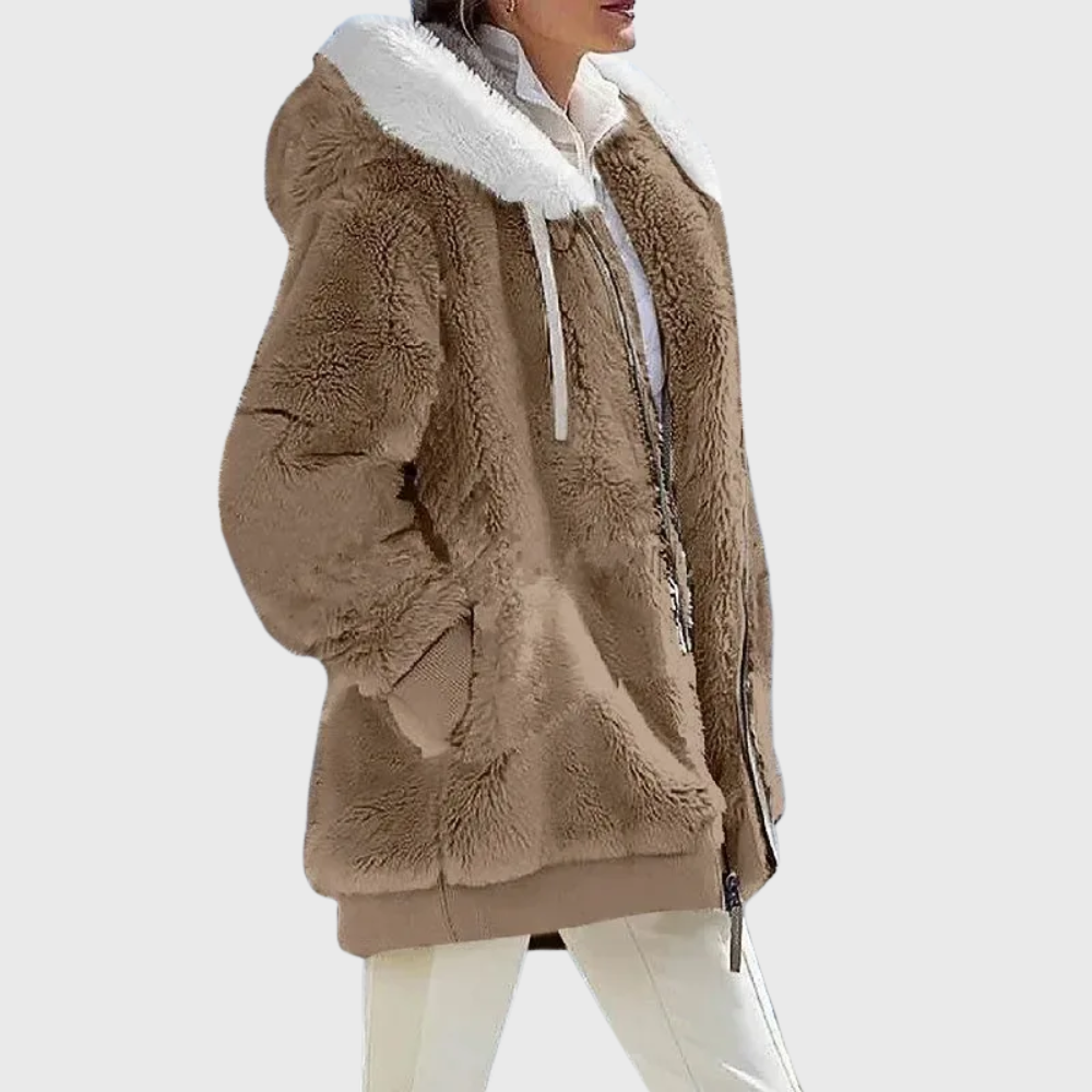 Women's Elegant Multicolor Warm Puffer Jacket – Casual Wear, Outdoor Activities