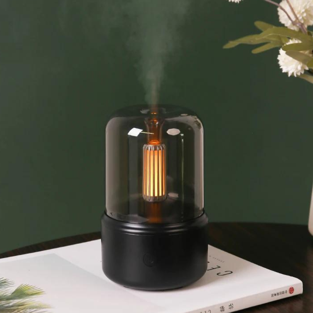 Retro Aroma Diffuser with Night Light – Home, Office