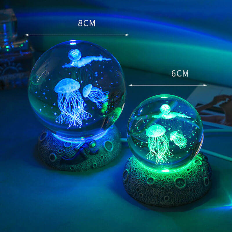 Underwater World Crystal Ball Night Light – Home Decor, Gift