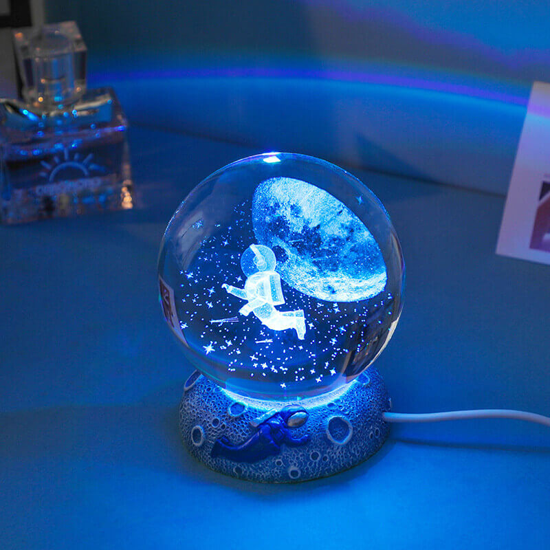Underwater World Crystal Ball Night Light – Home Decor, Gift