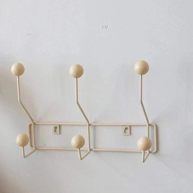 Vintage Metal Coat Hooks Set – Classic Wardrobe Organizer, Home Décor