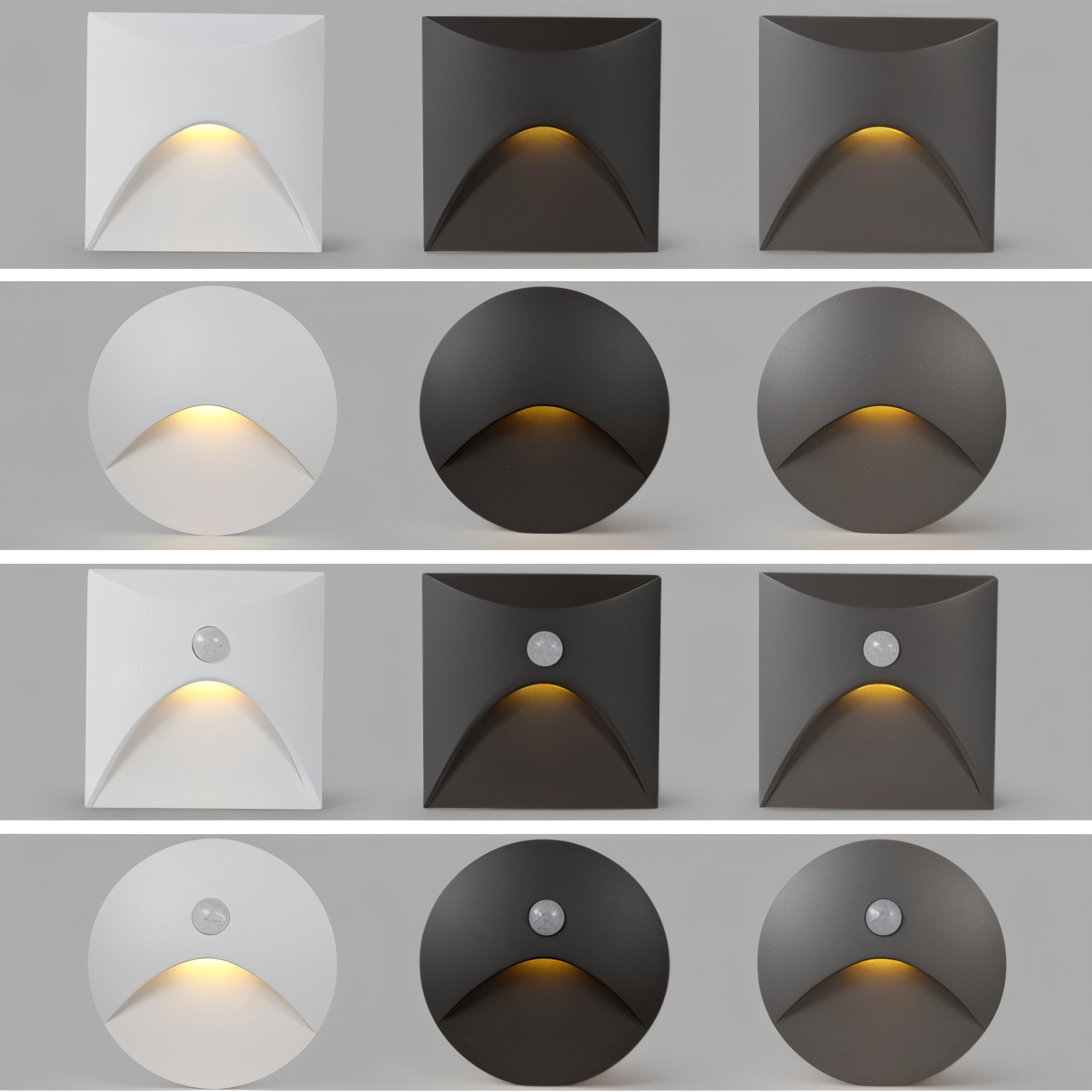 Wall Light LED Waterproof IP65 with Motion Sensor – Indoor, Outdoor