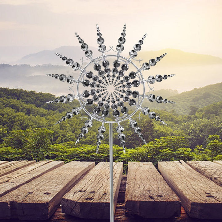 Windmill Garden Decoration - Magic Metal Design – Outdoor, Patio