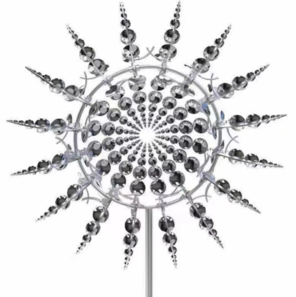 Windmill Garden Decoration - Magic Metal Design – Outdoor, Patio