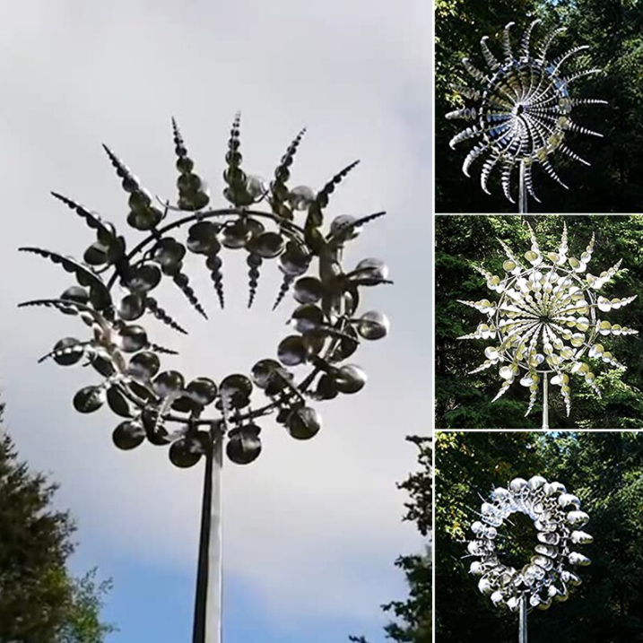 Windmill Garden Decoration - Magic Metal Design – Outdoor, Patio