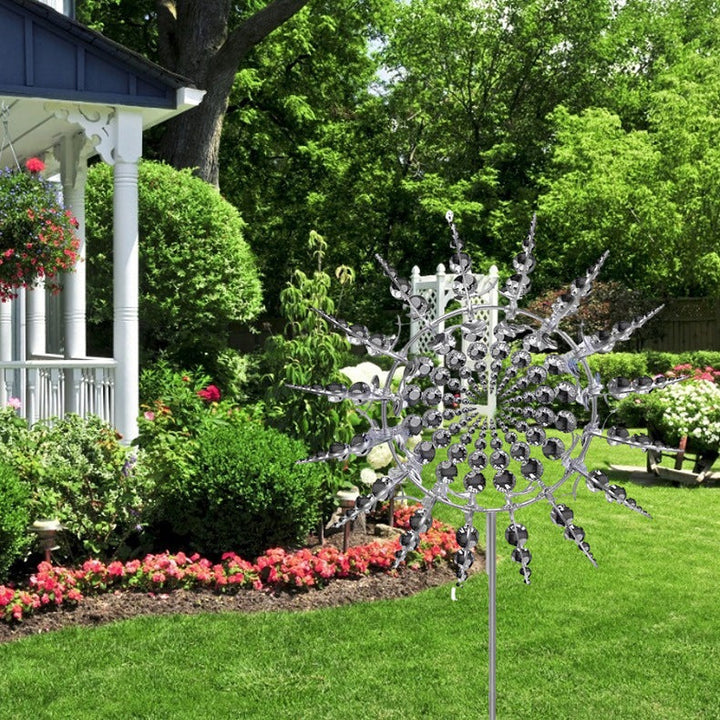 Windmill Garden Decoration - Magic Metal Design – Outdoor, Patio