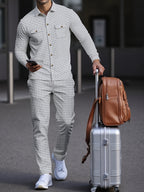 Men's Casual Two-Piece Set – Everyday Wear, Relaxed Style