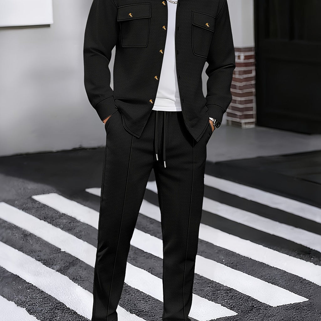 Men's Casual Two-Piece Set – Everyday Wear, Relaxed Style