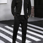 Men's Casual Two-Piece Set – Everyday Wear, Relaxed Style