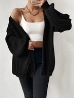 Women's Chunky-Knit Cardigan | Relaxed Fit – Casual Wear, Layering