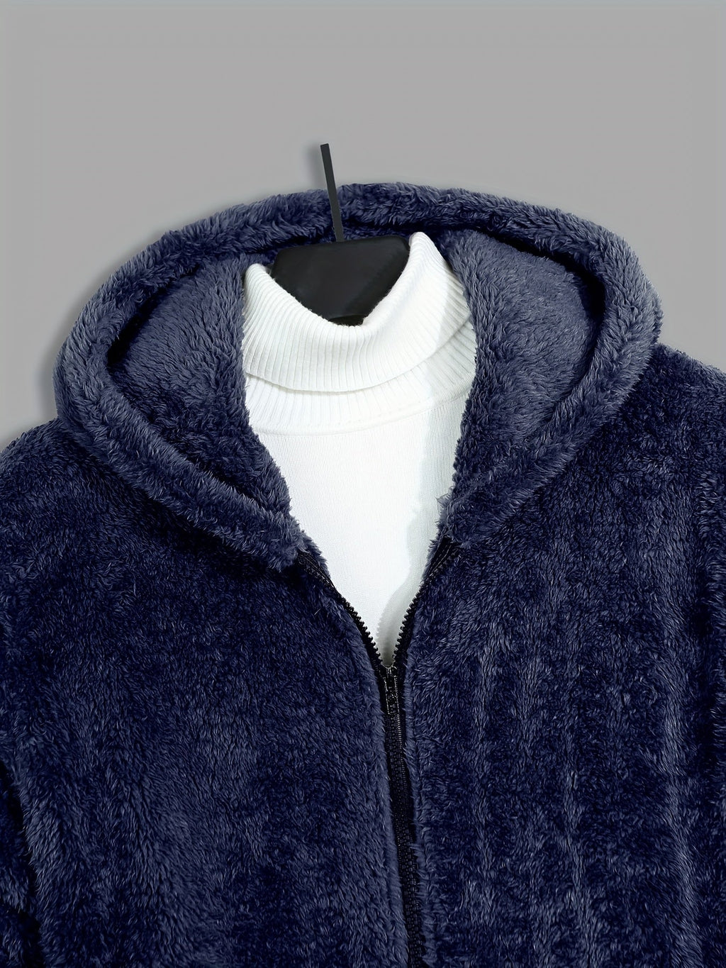 Men's Hooded Zip Jacket – Casual Wear, Everyday Comfort