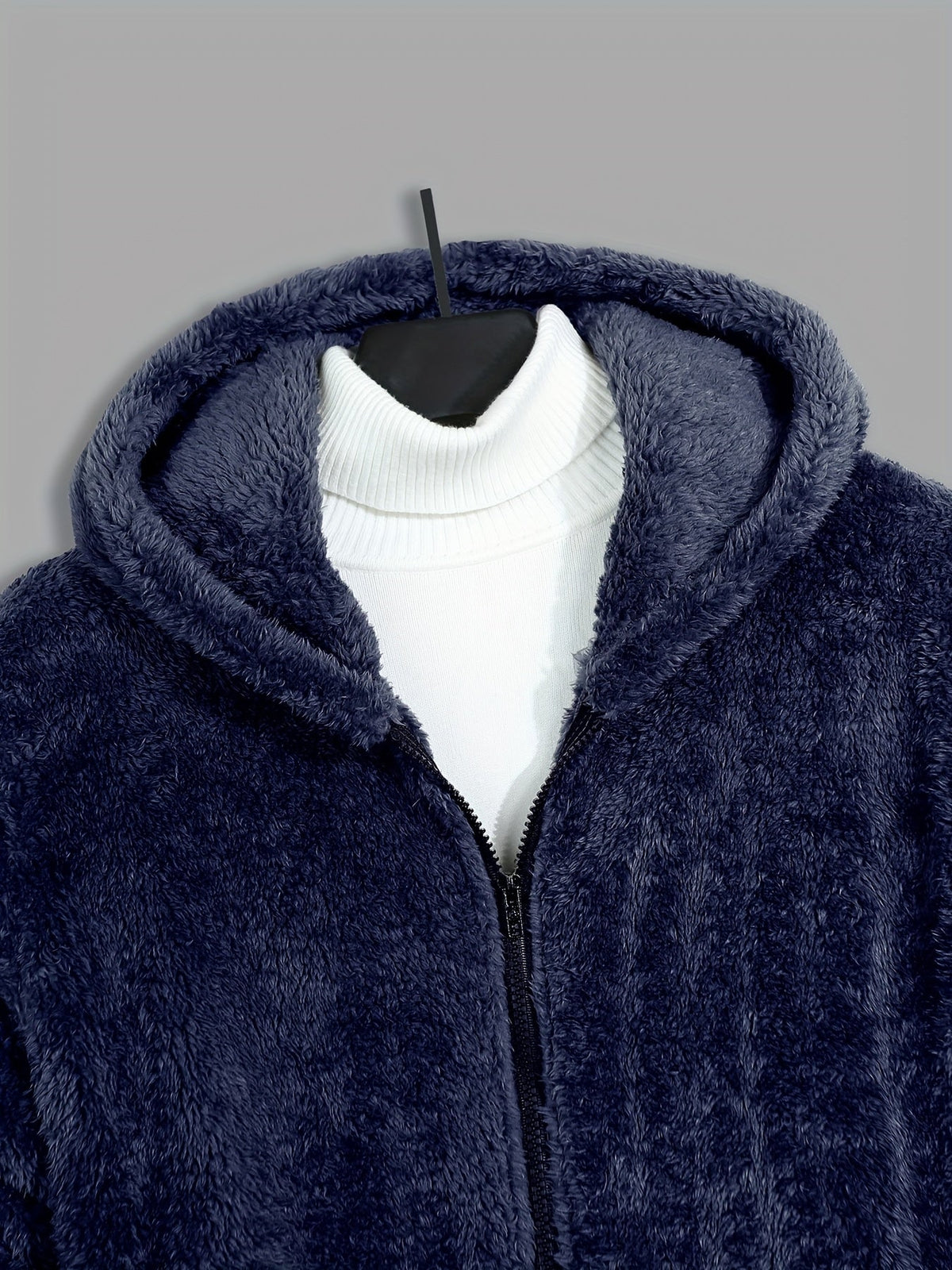Men's Hooded Zip Jacket – Casual Wear, Everyday Comfort