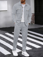 Men's Casual Two-Piece Set – Everyday Wear, Relaxed Style
