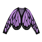 Women's Butterfly Cardigan – Casual Wear, Stylish Layering