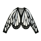 Women's Butterfly Cardigan – Casual Wear, Stylish Layering