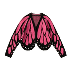 Women's Butterfly Cardigan – Casual Wear, Stylish Layering