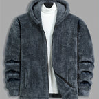 Men's Hooded Zip Jacket – Casual Wear, Everyday Comfort