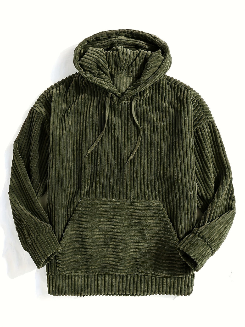 Unisex Ribbed Pullover Hoodie – Casual Wear, Everyday Comfort