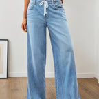 Women's Relaxed Wide-Leg Pants – Casual Wear, Everyday Comfort