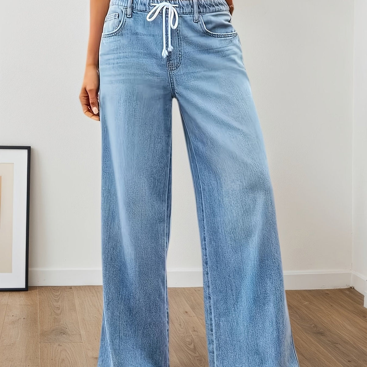 Women's Relaxed Wide-Leg Pants – Casual Wear, Everyday Comfort