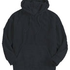 Unisex Ribbed Pullover Hoodie – Casual Wear, Everyday Comfort
