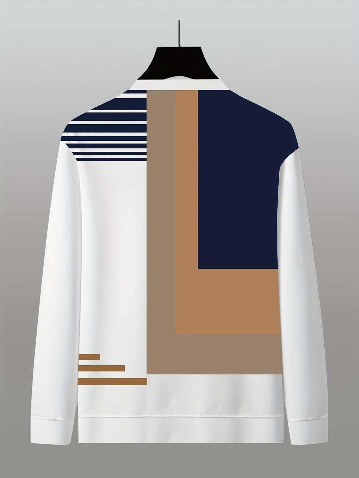 Men's Modern Half-Zip Pullover – Casual Wear, Everyday Comfort