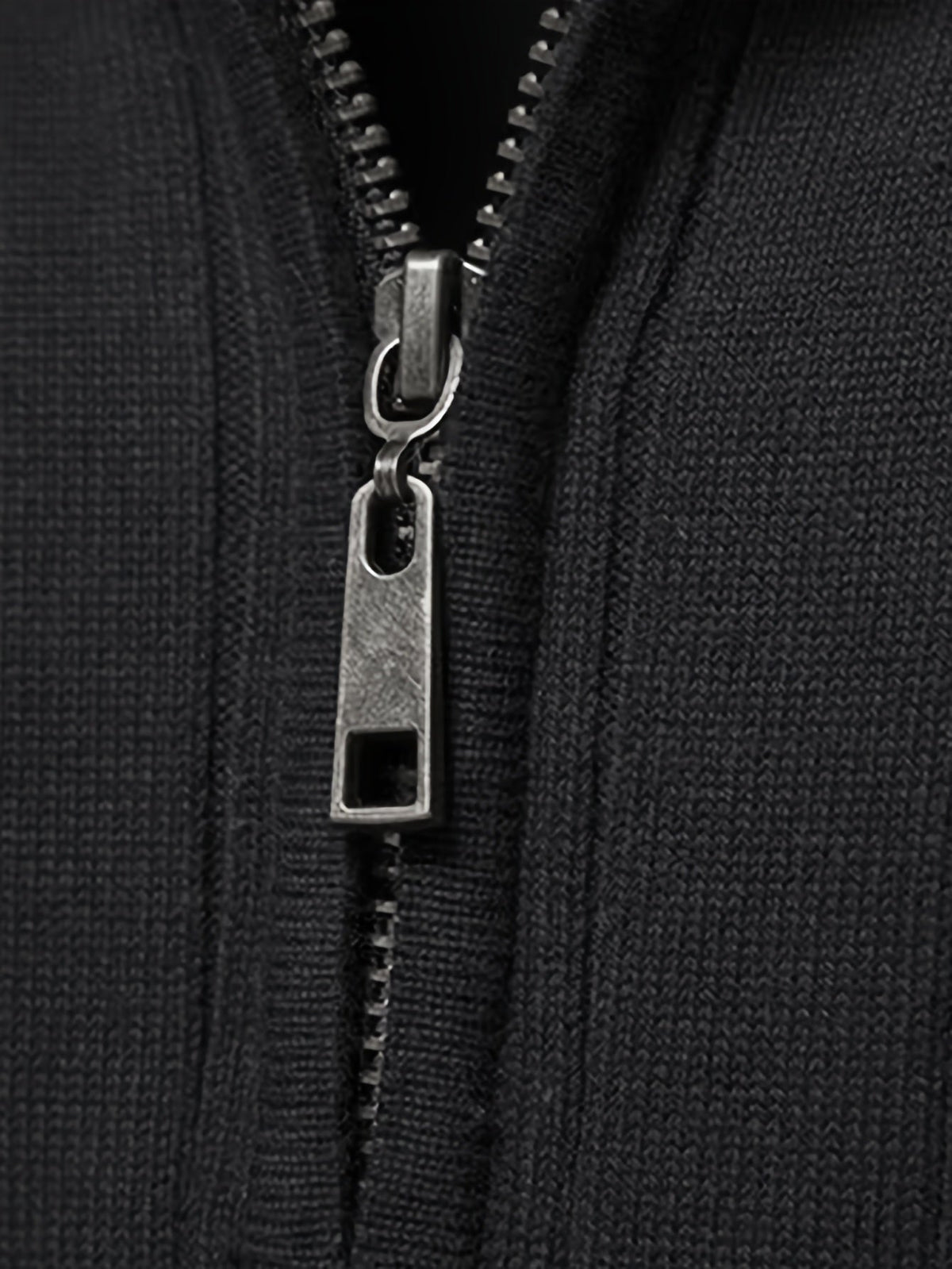 Men's Quarter-Zip Stand Collar Sweater – Casual Wear, Office Style