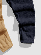 Men's Cozy Color-Block Two-Piece Set – Casual Wear, Comfortable Style