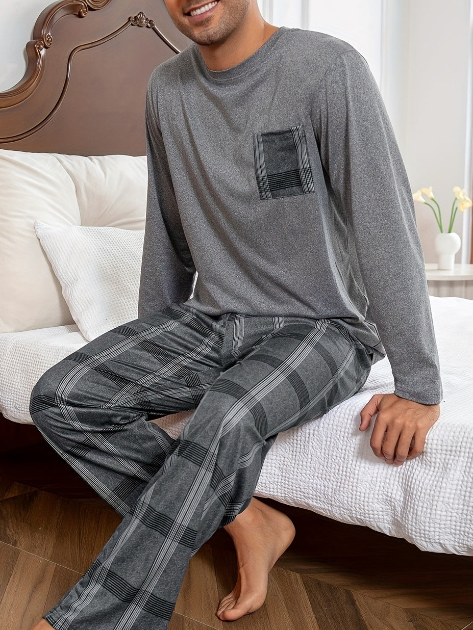 Men's Relaxed Lounge Two-Piece Set – Home, Casual