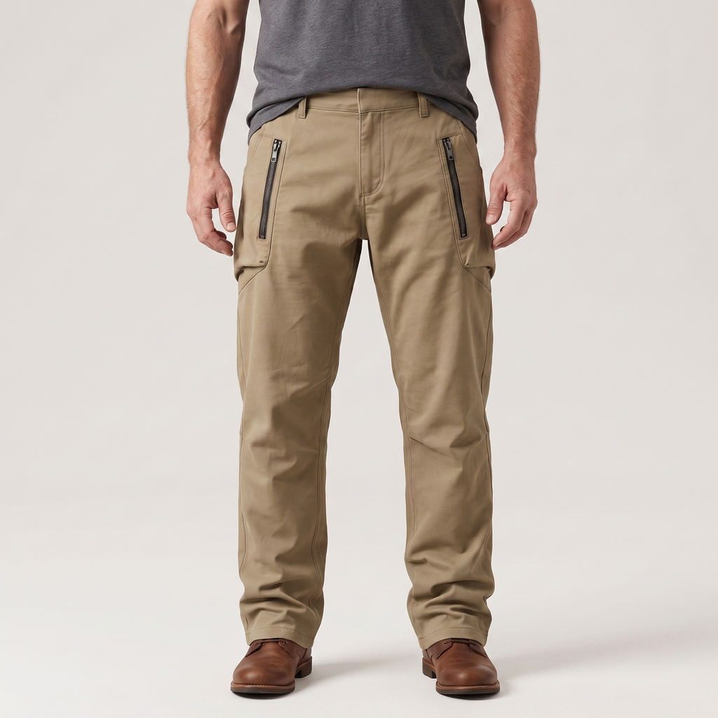 Men's Cotton Cargo Pants – Casual, Everyday Wear