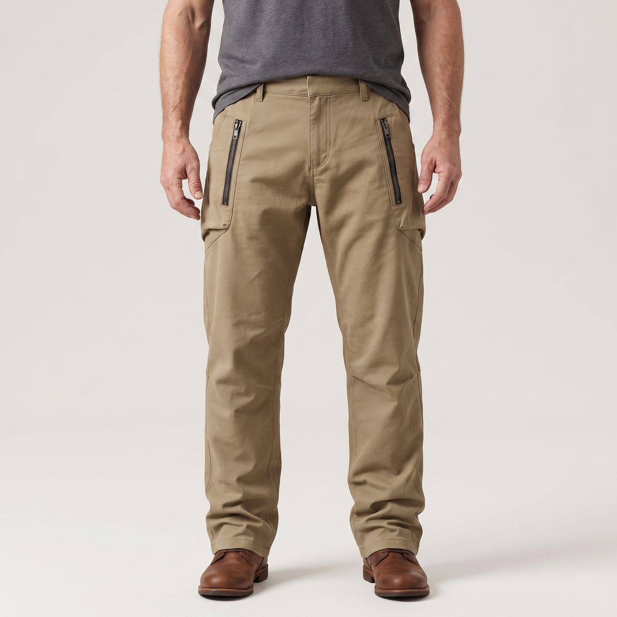 Men's Cotton Cargo Pants – Casual, Everyday Wear